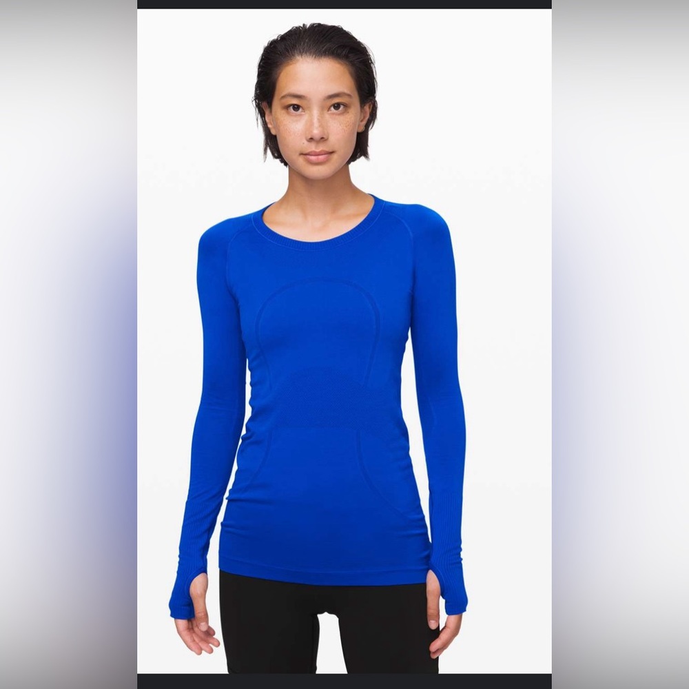 Blue LuluLemon Long Sleeve